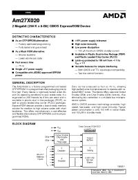 Datasheet AM27X020-120 производства AMD