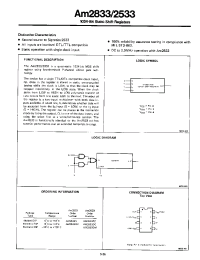 Datasheet AM2833DC производства AMD