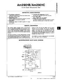 Datasheet AM2901B производства AMD