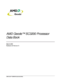Datasheet SC3200UCL-266F производства AMD