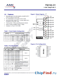 Datasheet FS6108-01 производства AMI