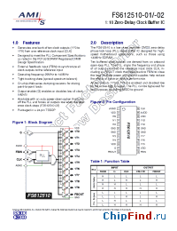 Datasheet FS612510-01 производства AMI