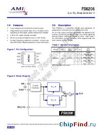 Datasheet FS6206-01 производства AMI