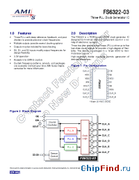Datasheet FS6322-03 производства AMI
