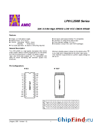 Datasheet LP61L256B производства AMICC