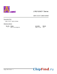 Datasheet LP621024D-55LLTF производства AMICC
