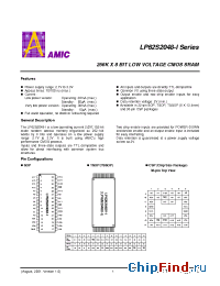 Datasheet LP62S2048-I производства AMICC