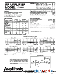 Datasheet BX8310 manufacturer Amplifonix