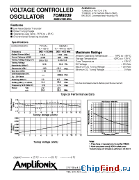 Datasheet BXO9339 manufacturer Amplifonix