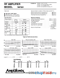 Datasheet FP7201 manufacturer Amplifonix
