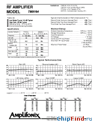 Datasheet FP9164 производства Amplifonix