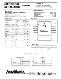 Datasheet TAN6008 manufacturer Amplifonix