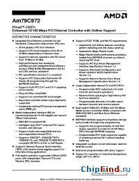 Datasheet AM79C972 производства Advanced Micro Systems