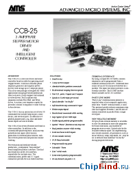 Datasheet CCB-25 производства Advanced Micro Systems