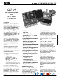 Datasheet CCB-26 производства Advanced Micro Systems