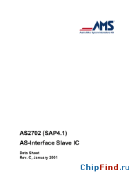 Datasheet AS2702-16 производства AMSCO