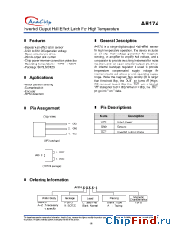 Datasheet AH174-PL-A manufacturer Anachip