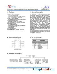 Datasheet AM24LC02 производства Anachip