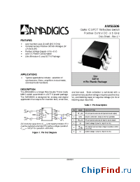 Datasheet AWS5506 manufacturer Anadigics