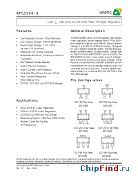 Datasheet APL5308-16DC производства Anpec