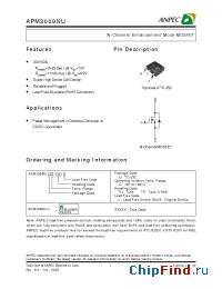 Datasheet APM3009NUC-TUL производства Anpec