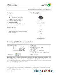 Datasheet APM3023NUC-TUL производства Anpec