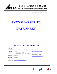 Datasheet AV6532E производства Aplus