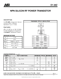 Datasheet ASI10732 manufacturer ASI