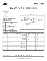 Datasheet ASTD-3040-51 производства ASI