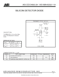 Datasheet DDC4563-24 производства ASI