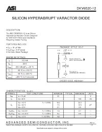 Datasheet DKV6520-12 производства ASI