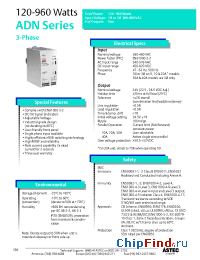 Datasheet ADN40-24-3PM manufacturer Astec