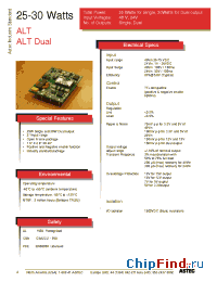 Datasheet ALT03AA48 manufacturer Astec