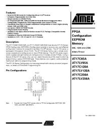 Datasheet AT17C128A-10C manufacturer ATMEL