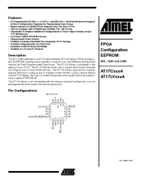 Datasheet AT17C128A-10JI manufacturer ATMEL