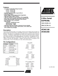 Datasheet AT24C128 производства ATMEL
