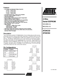 Datasheet AT24C32-10PC-2.5 производства ATMEL