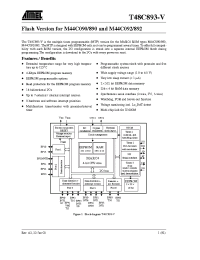 Datasheet T48C893-VTK manufacturer ATMEL