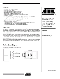Datasheet T5554402-DBN manufacturer ATMEL