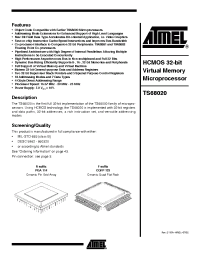 Datasheet TS68020 manufacturer ATMEL