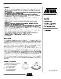 Datasheet TS68882MF25 manufacturer ATMEL