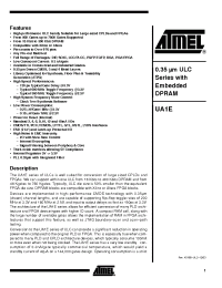 Datasheet UA1E manufacturer ATMEL