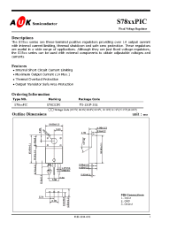 Datasheet S7824PIC manufacturer AUK