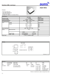 Datasheet AQO5032 производства Auris