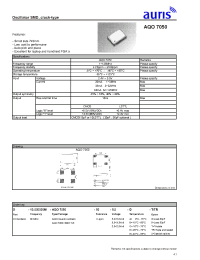 Datasheet AQO7050 производства Auris