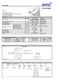 Datasheet HC49USSMD производства Auris
