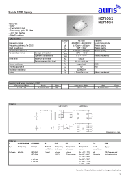 Datasheet HE7052 производства Auris