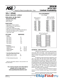 Datasheet MT5C1001C-40L/IT manufacturer Austin