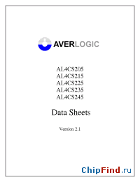 Datasheet AL4CS205 производства AverLogic