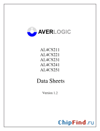 Datasheet AL4CS211 производства AverLogic